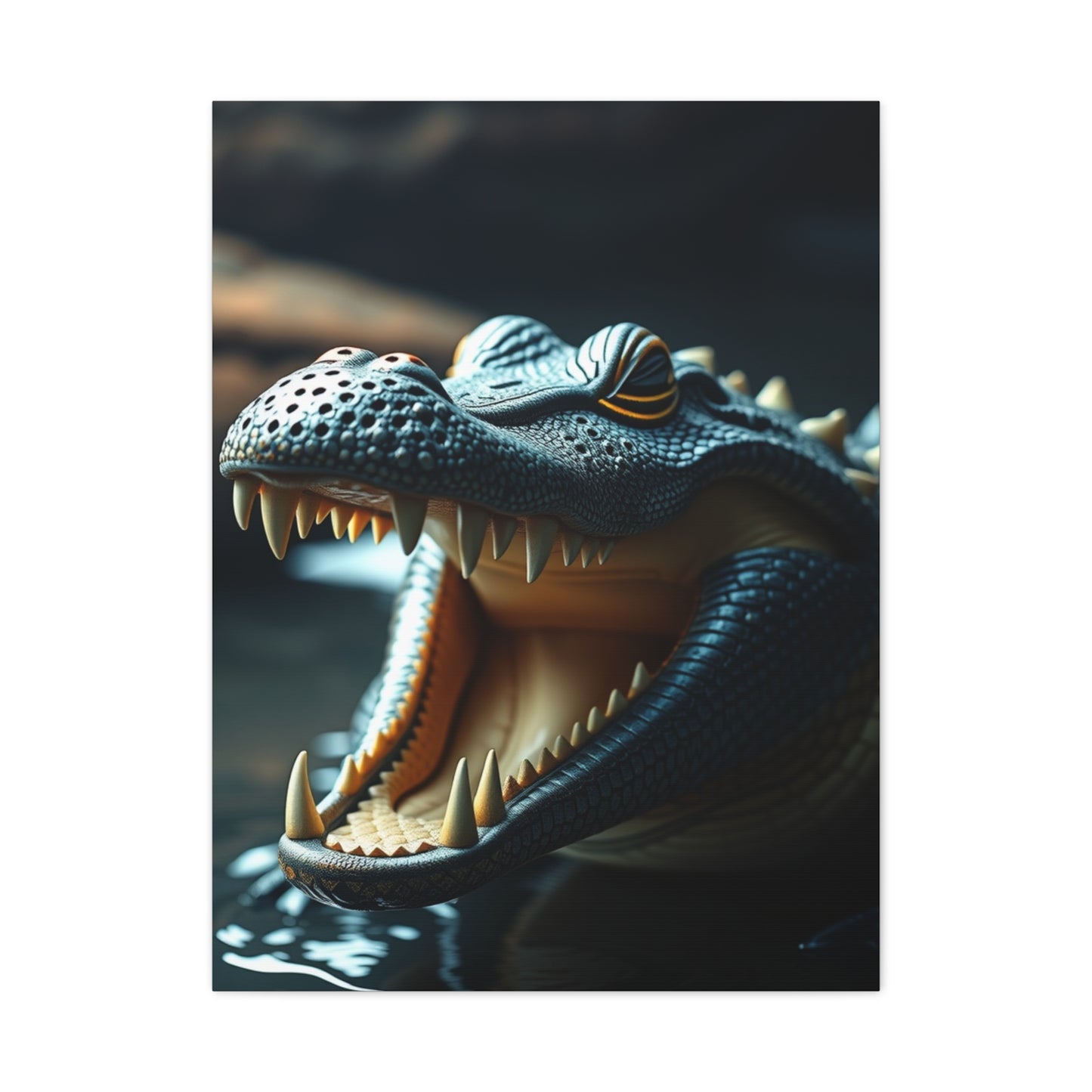 Supreme Crocodile & Alligator Art Collection Wall Art & Canvas Print