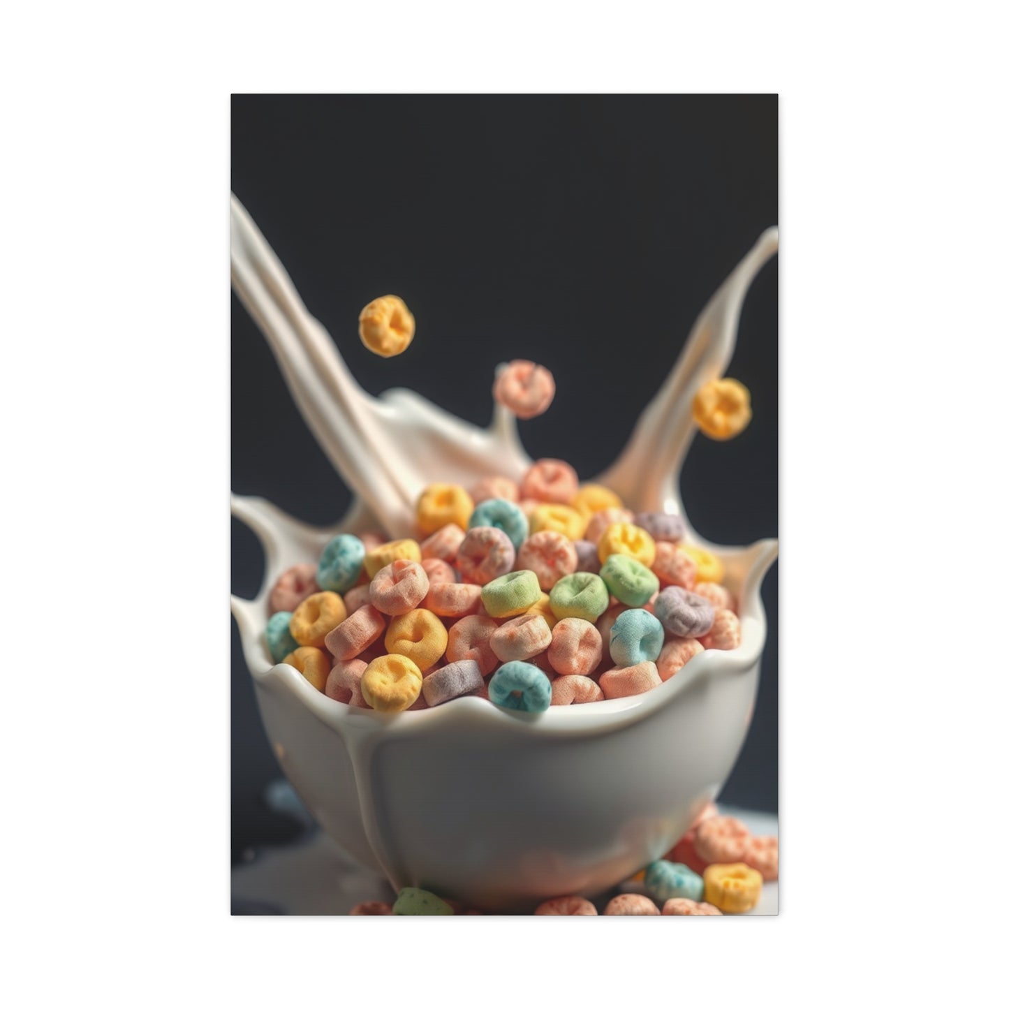 Rich Lattice of Loops Artwork Wall Art & Canvas Print