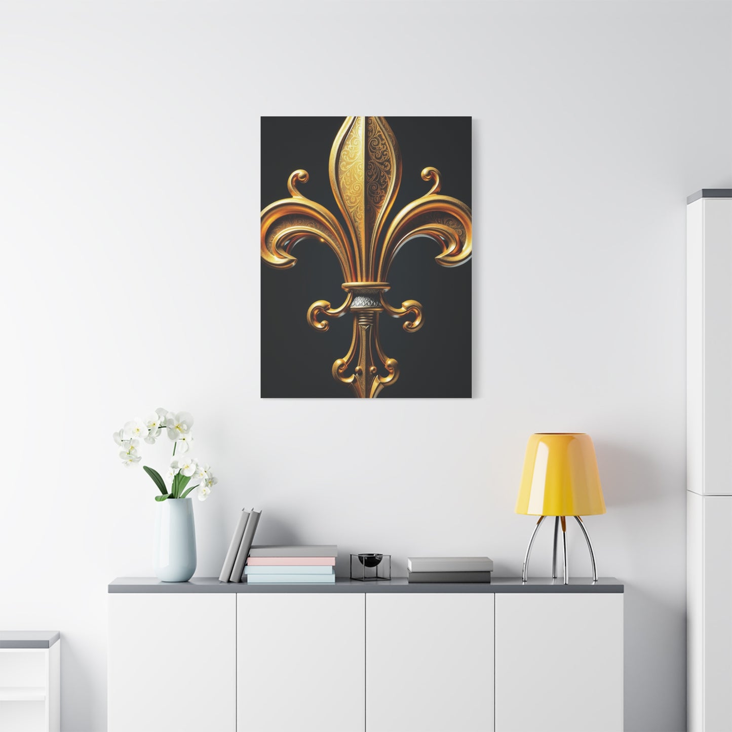 Supreme Fleur-de-Lis Art Collection Wall Art & Canvas Print