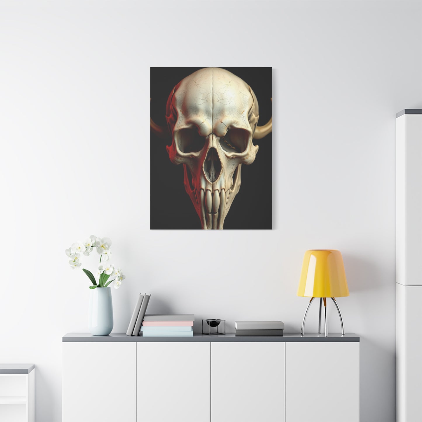 Prestige Skeletal Design Wall Art & Canvas Print