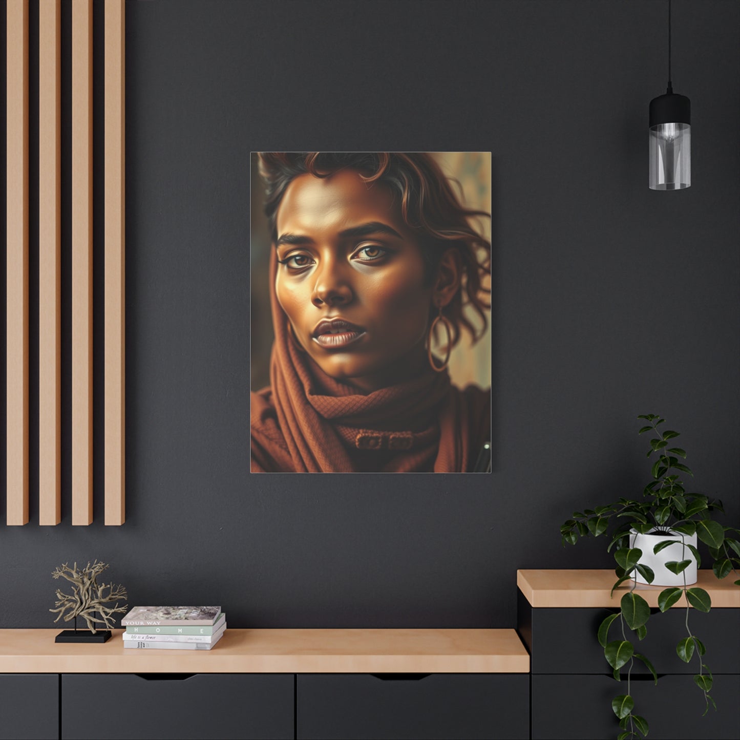 Shades of Brown Art Refined Canvas Wall Art & Canvas Print
