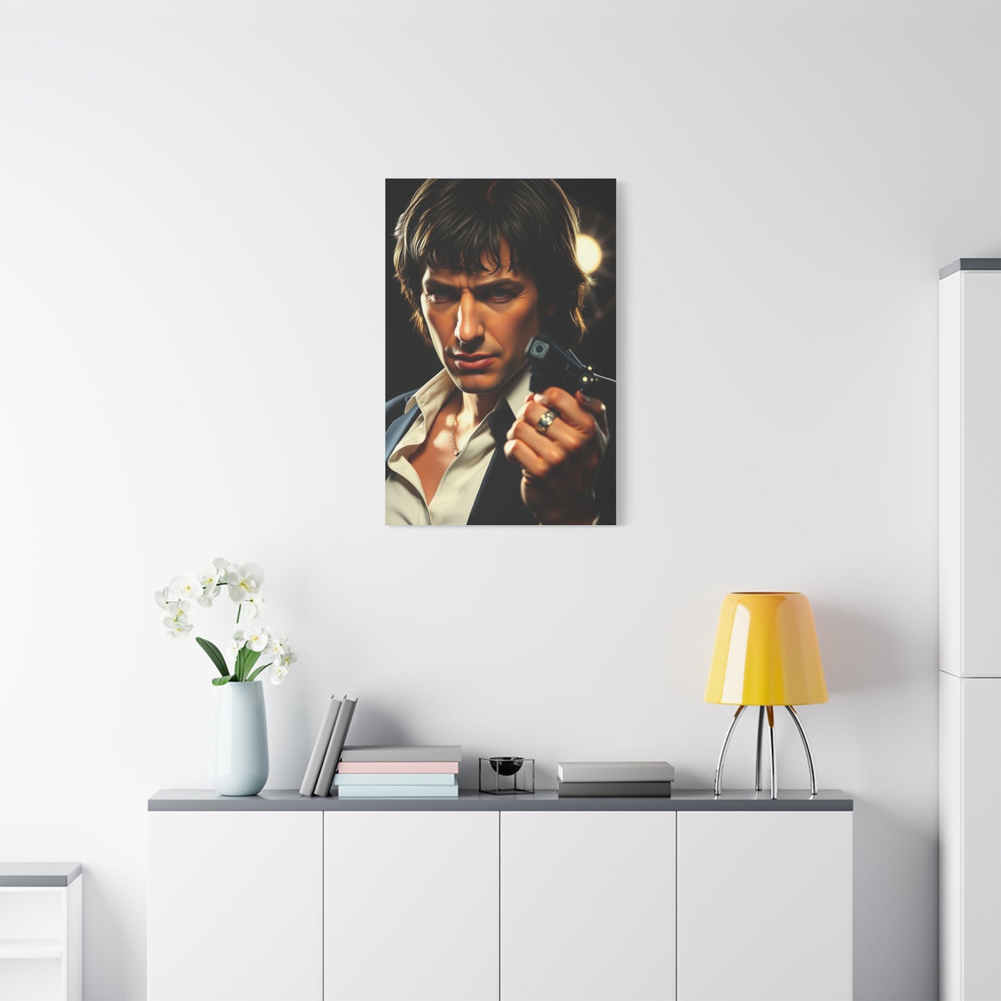 Vision Pulp Fiction Character Art Art Wall Art & Canvas Print