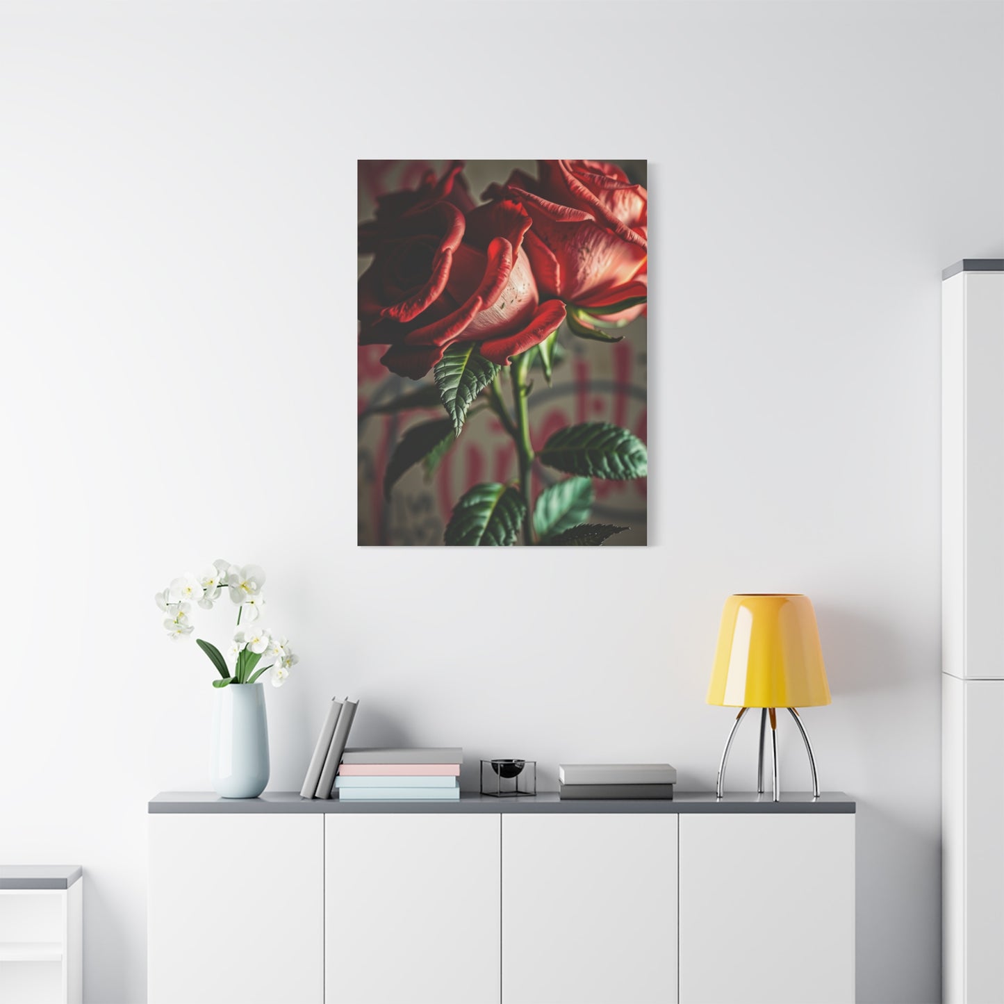 Majestic Rose Muralscape Wall Art & Canvas Print