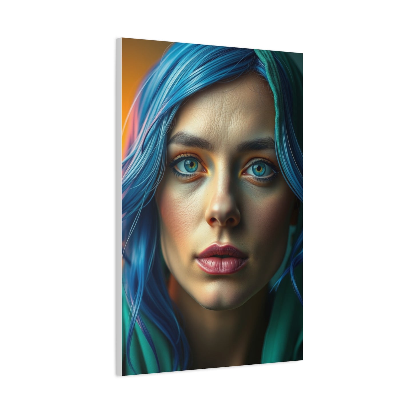 Elite Blue & Green Art Vision Wall Art & Canvas Print