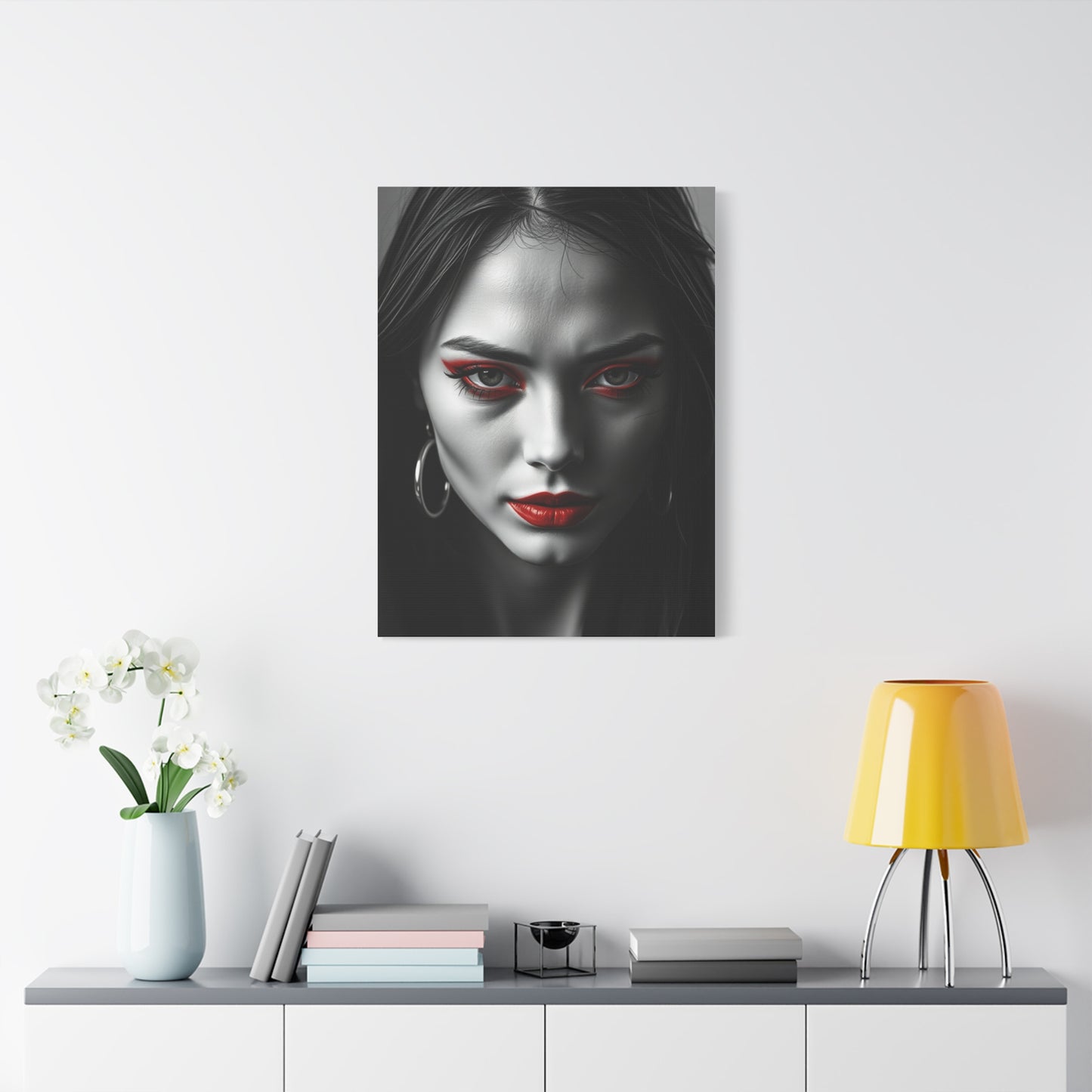 Black, White & Red Art Supreme Gallery Wall Art & Canvas Print