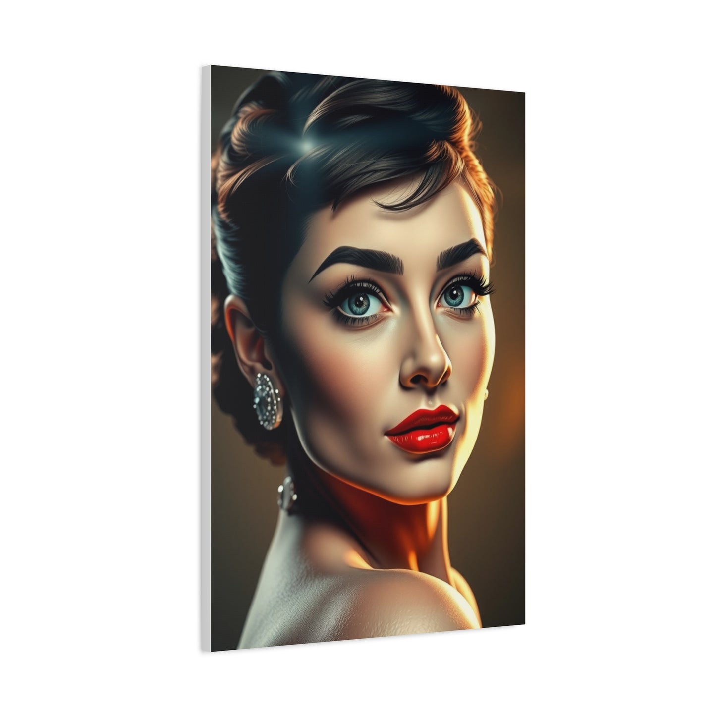 Vision Audrey Hepburn Art Art Wall Art & Canvas Print