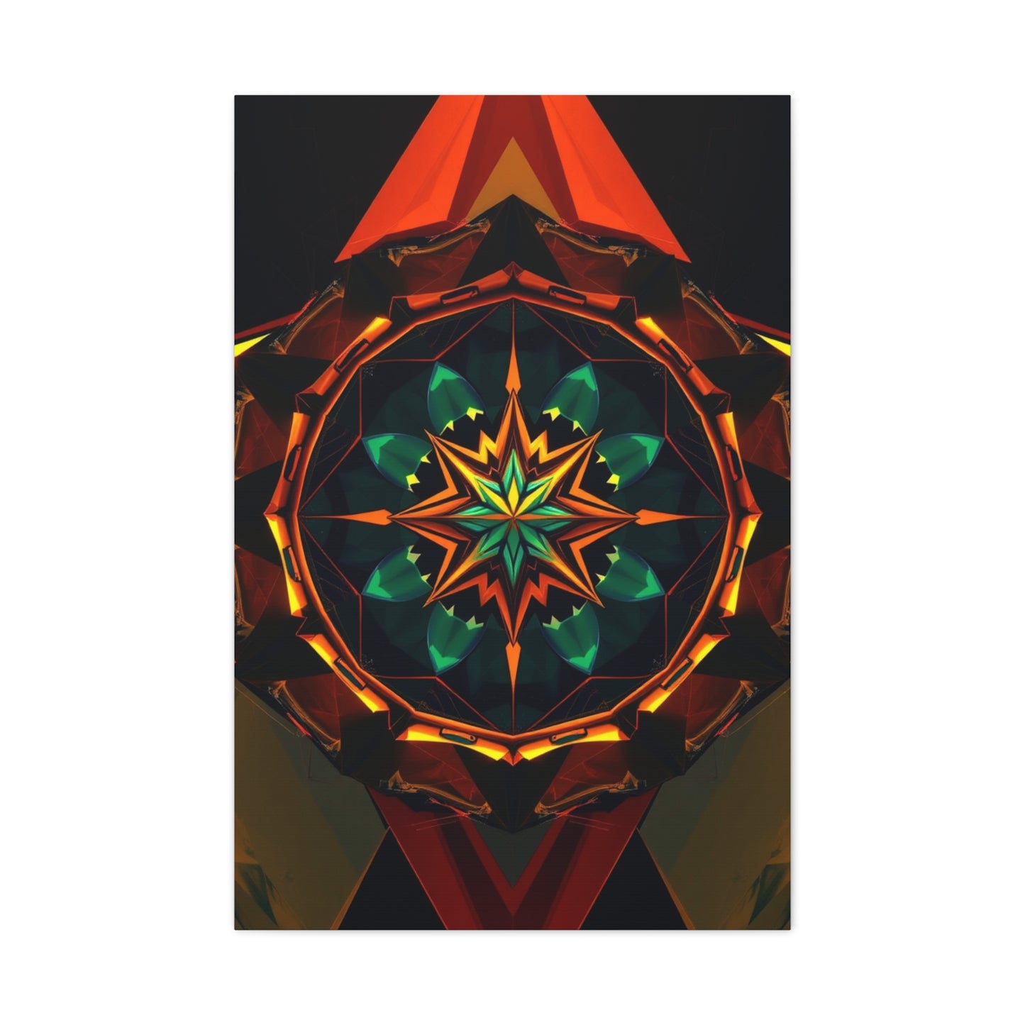 Infinite Geometric Canvas Wall Art & Canvas Print