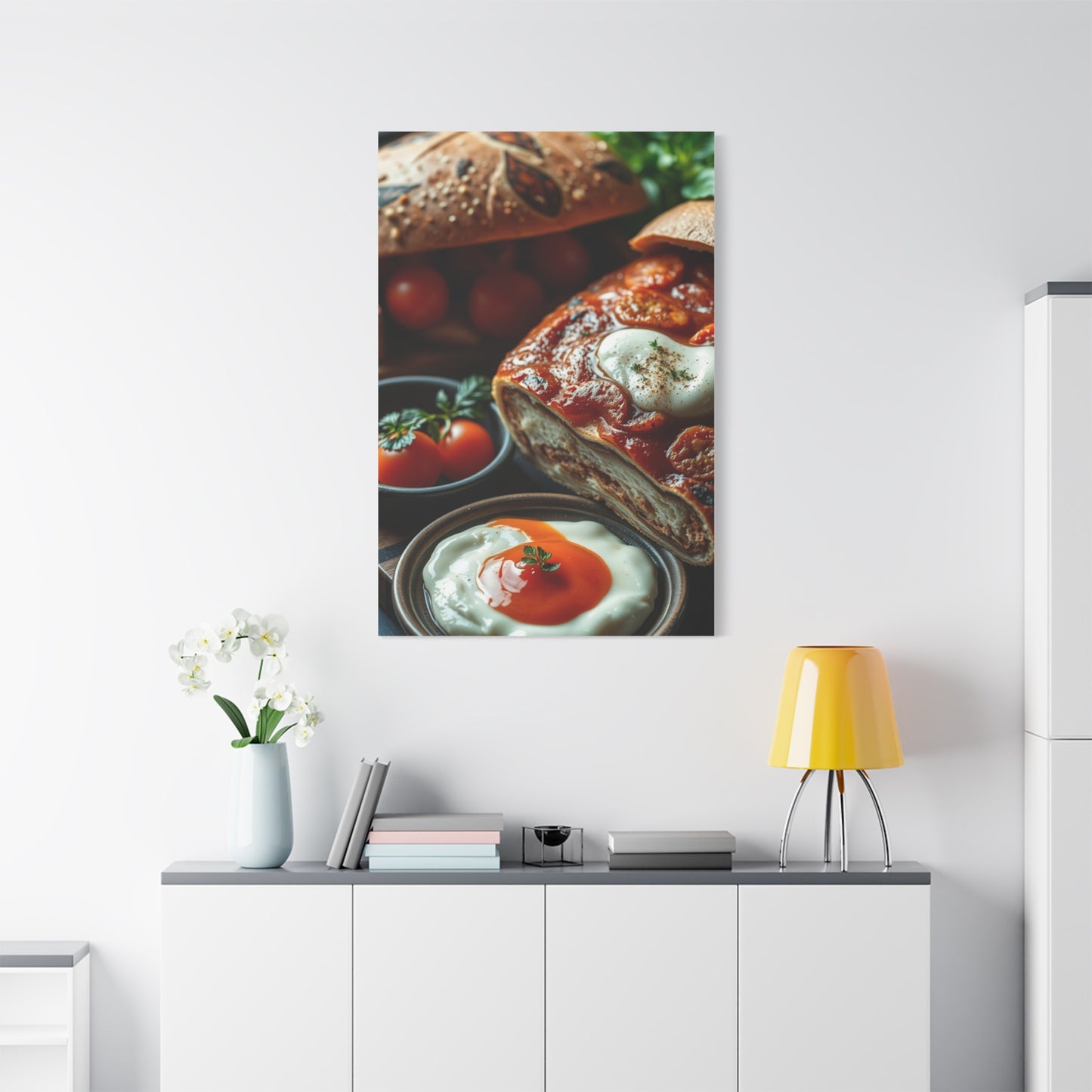 Masterpiece Italian Food Art Vision Wall Art & Canvas Print