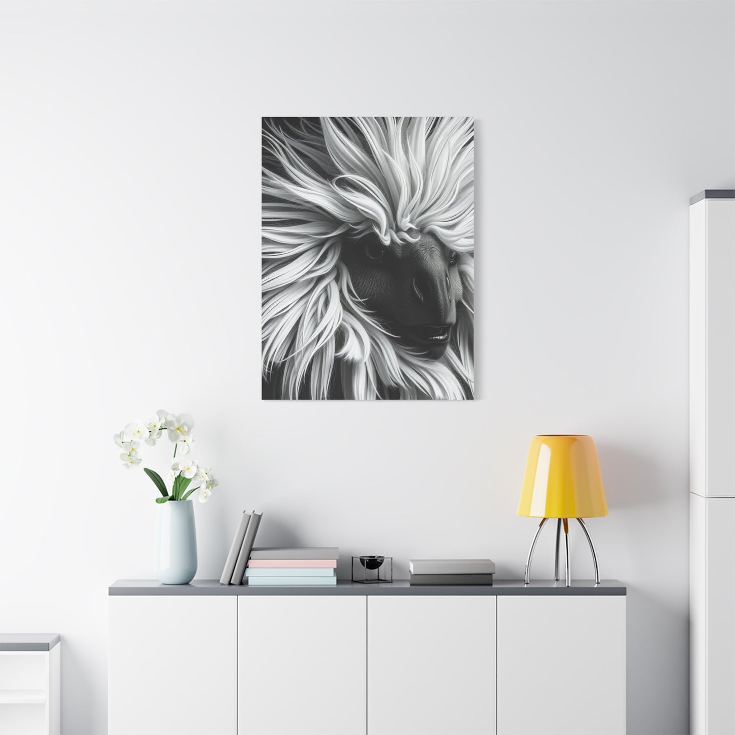 Ivory Shadow Essence Wall Art & Canvas Print