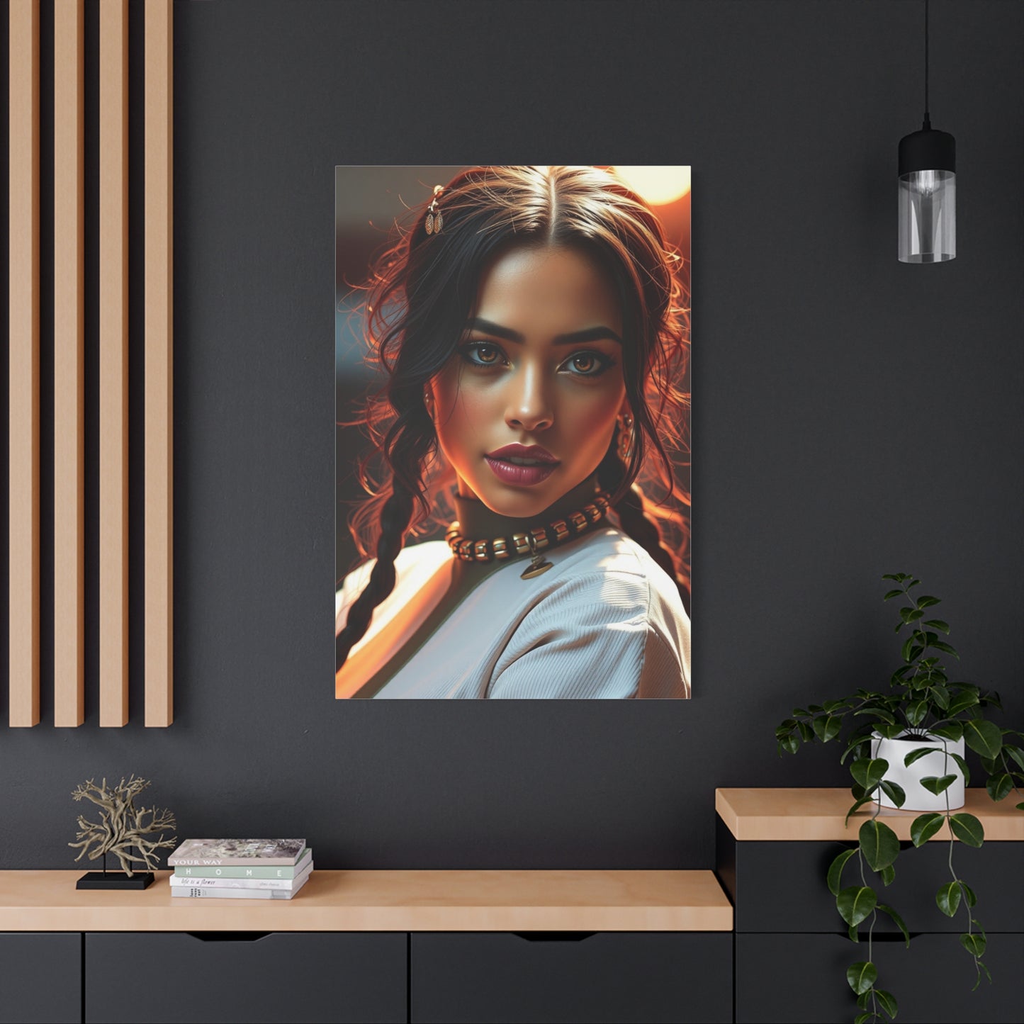 Aaliyah Art Supreme Canvas Gallery Wall Art & Canvas Print