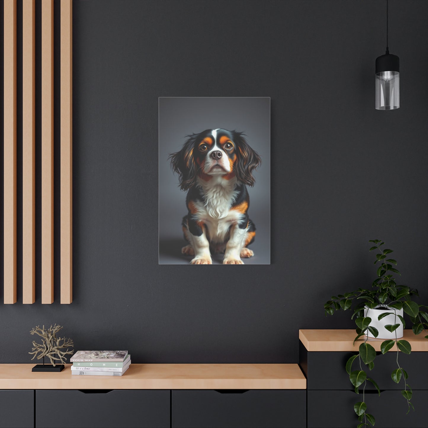 Masterpiece Cavalier King Charles Spaniels Art Vision Wall Art & Canvas Print