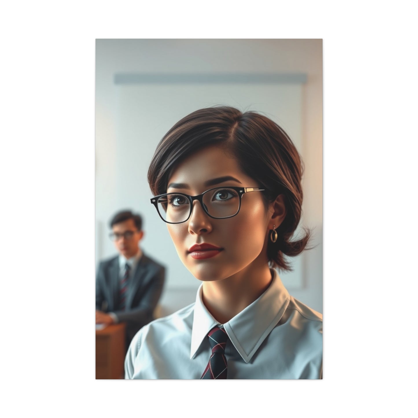 Vision The Office Character Art Art Wall Art & Canvas Print