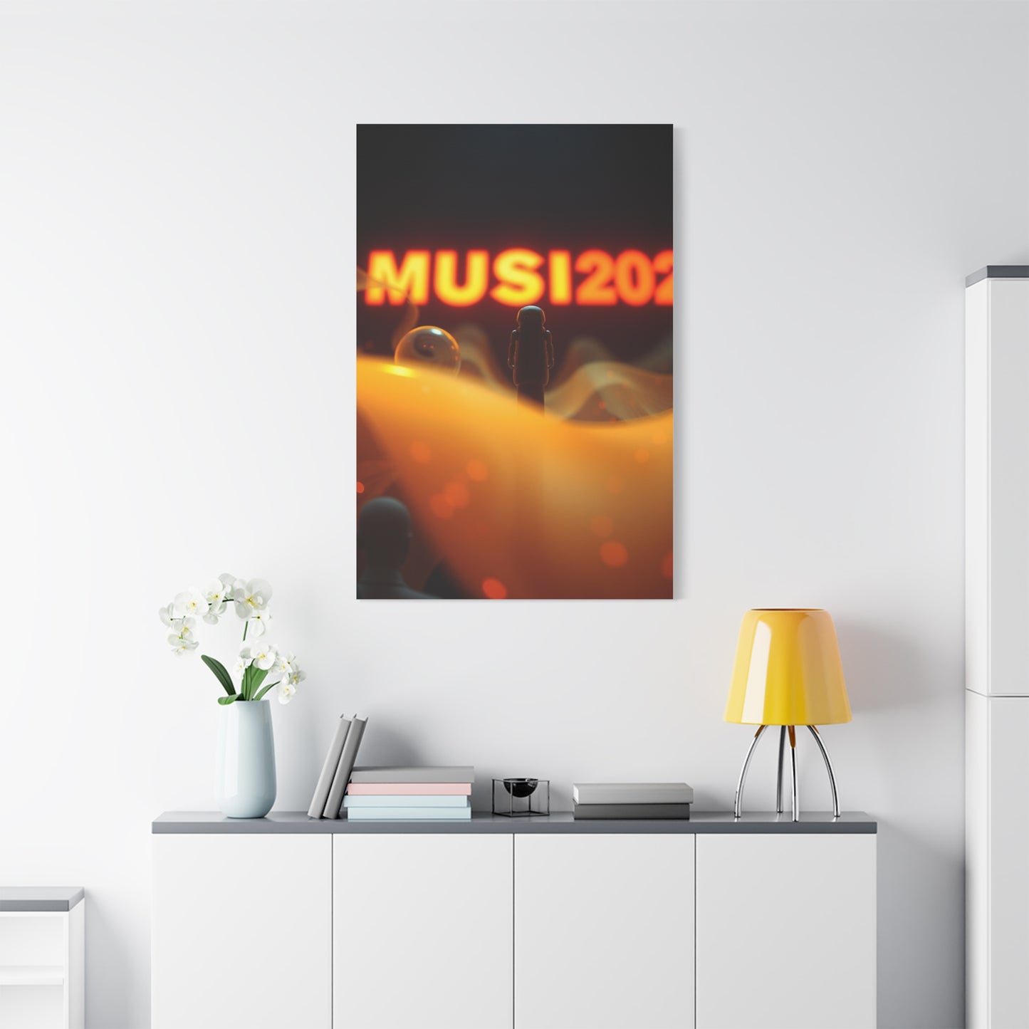 Melodic Harmony Canvas Wall Art & Canvas Print