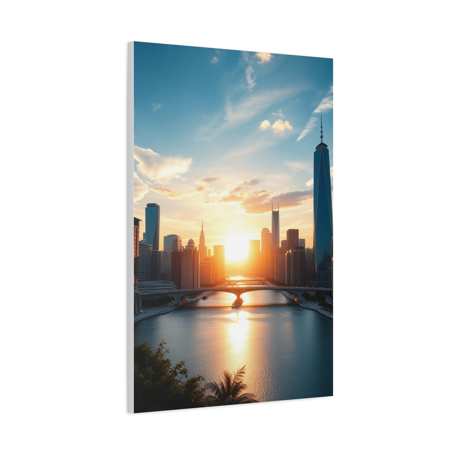Skyline Grandeur Canvas Wall Art & Canvas Print