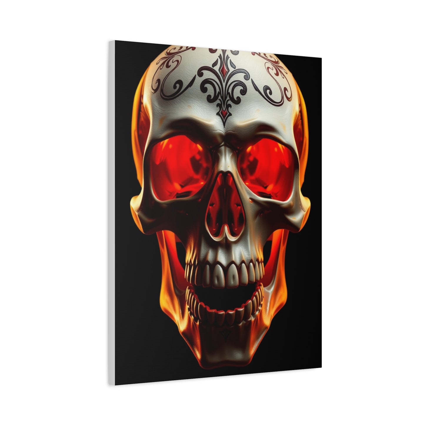 Luminous Skull Tableau Wall Art & Canvas Print