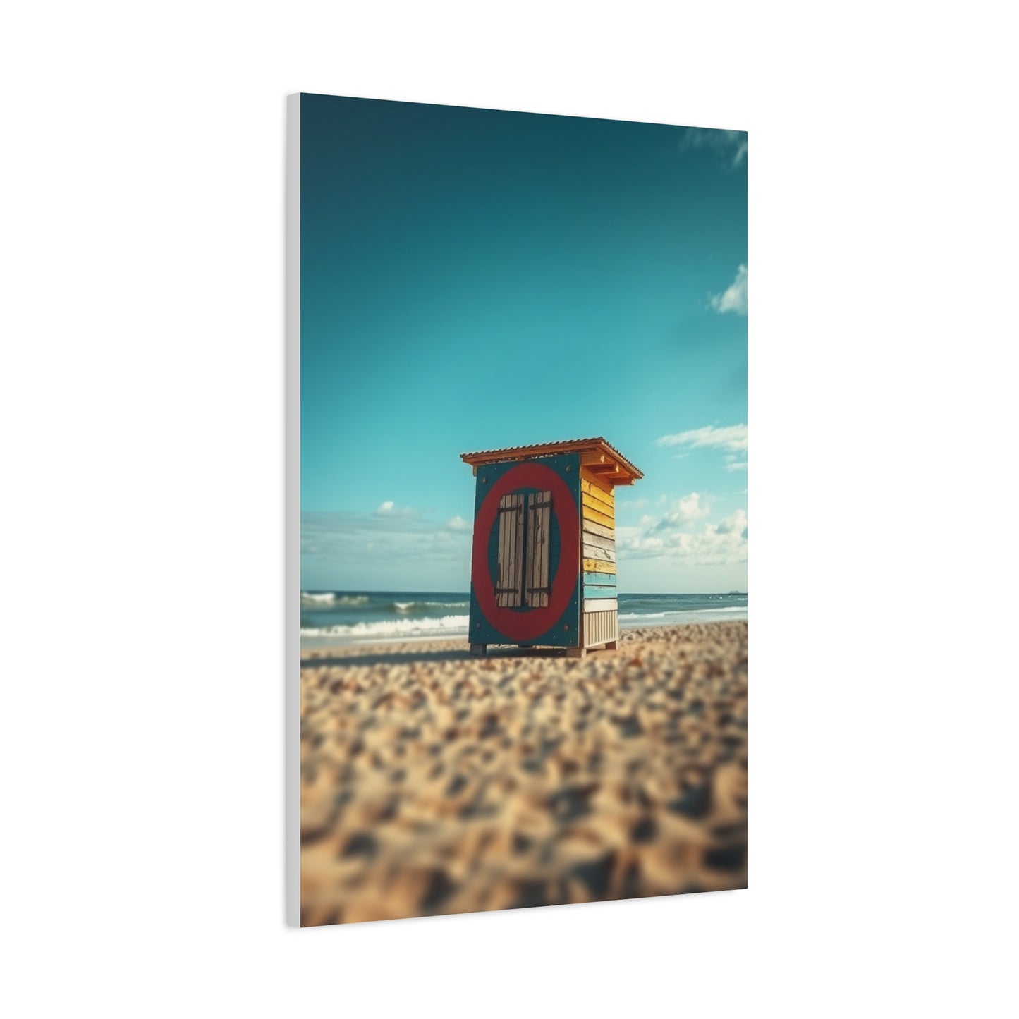 Celestial Coastline Canvas Wall Art & Canvas Print