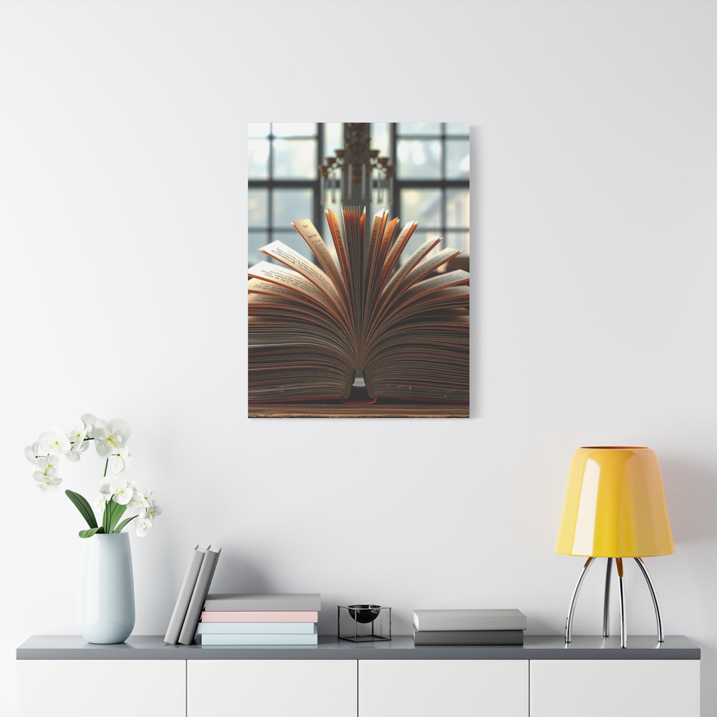 Book Art Refined Canvas Wall Art & Canvas Print