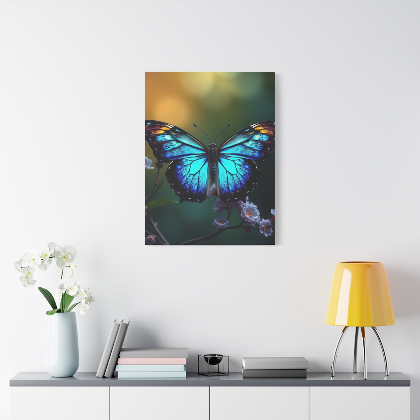 Celestial Flutter Artistry Wall Art & Canvas Print