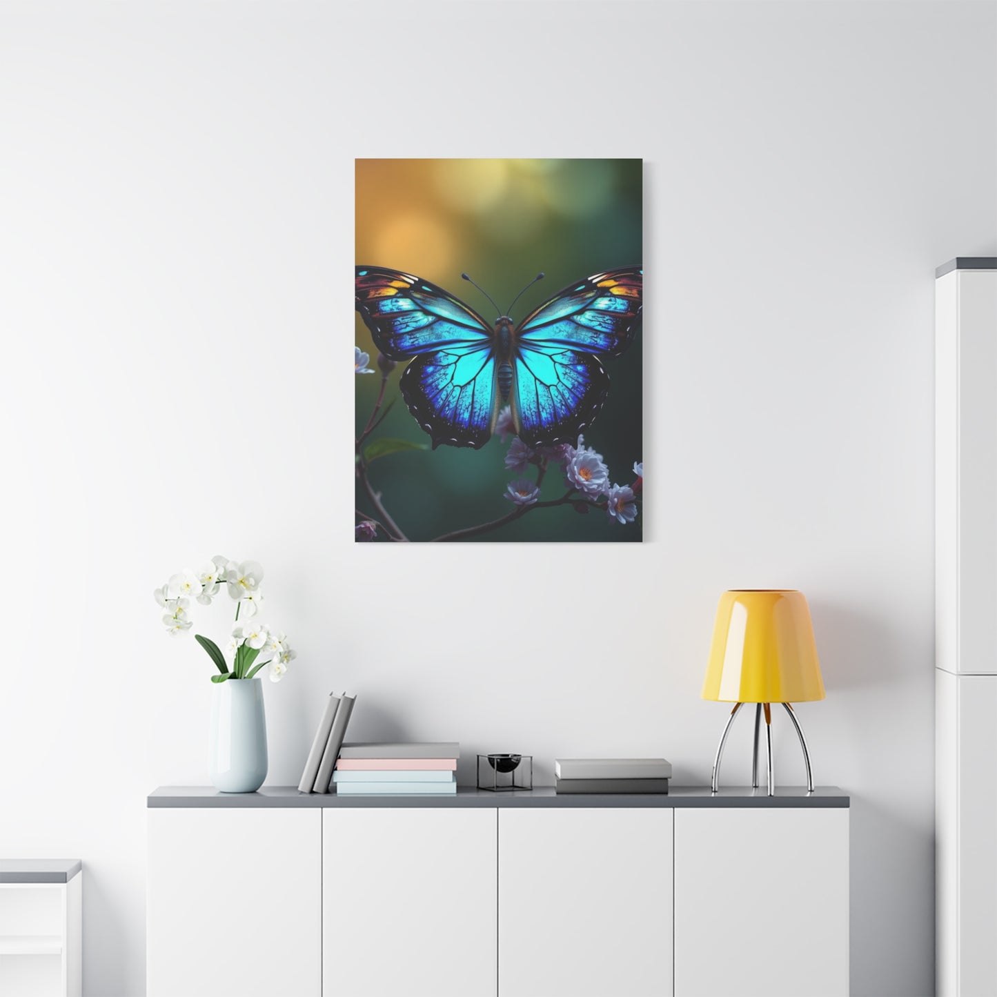 Celestial Flutter Artistry Wall Art & Canvas Print