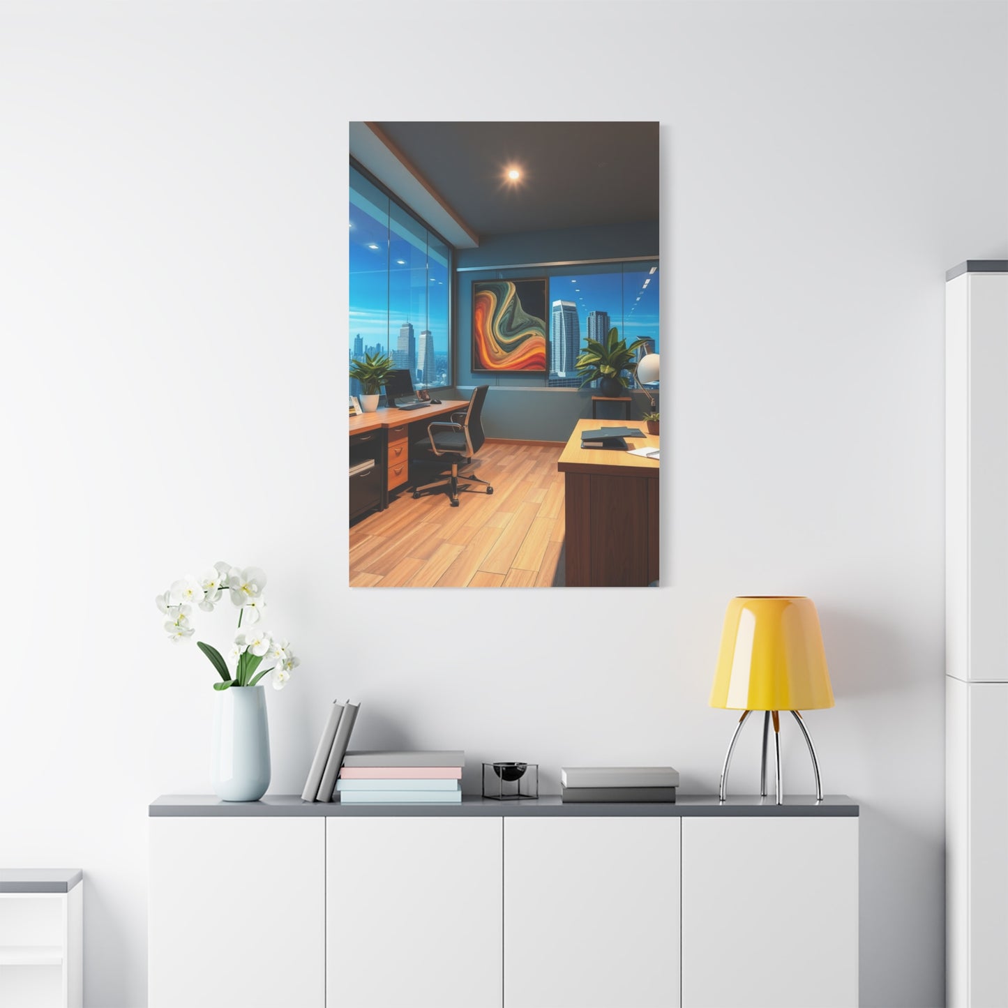 Executive Elegance Canvas Wall Art & Canvas Print