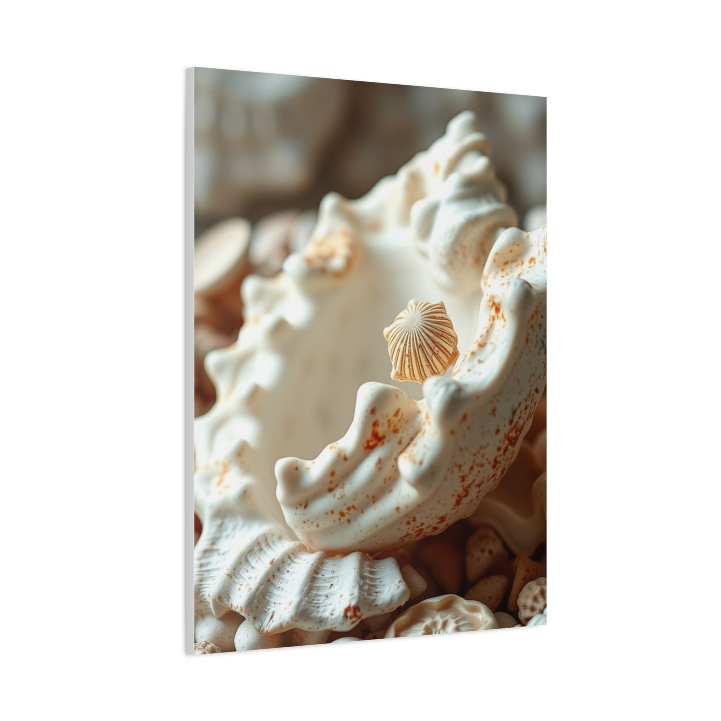 Masterpiece Sea Shell Art Vision Wall Art & Canvas Print