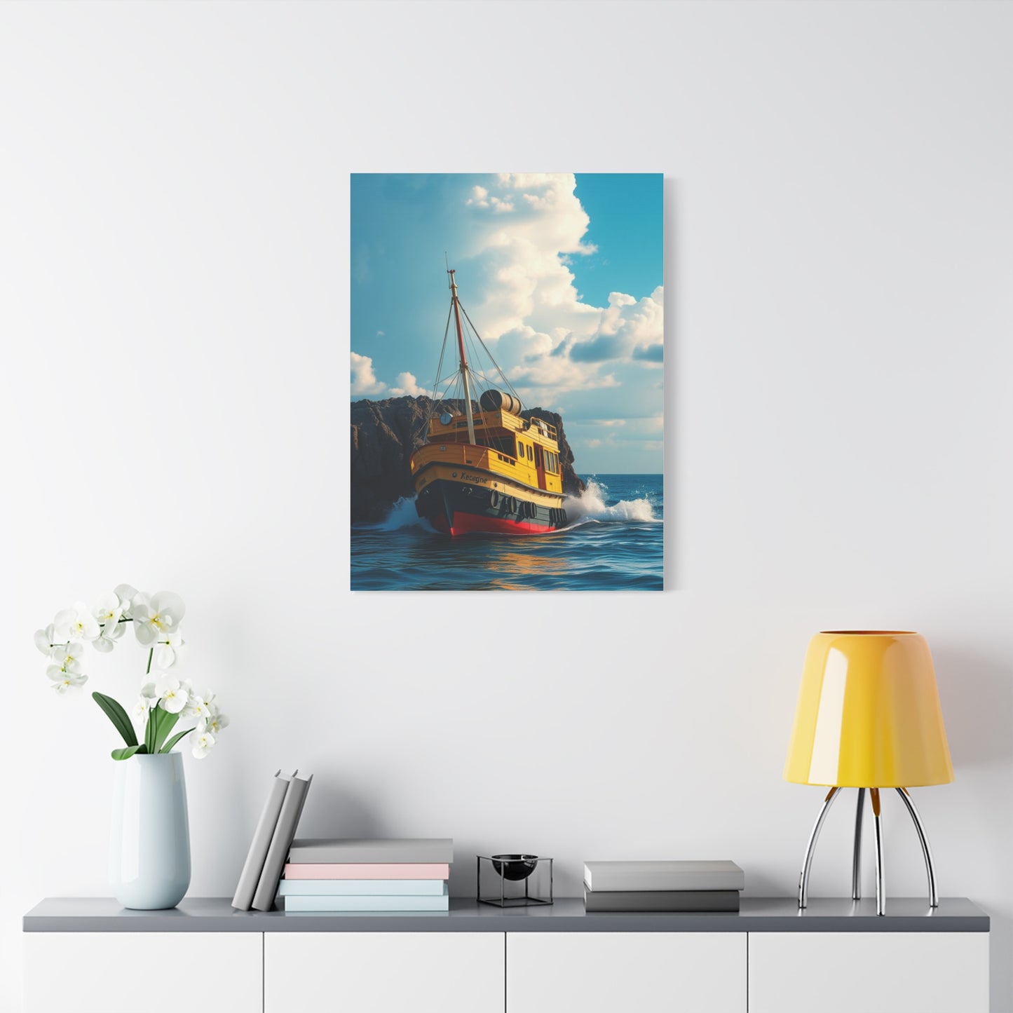 Maritime Serenity Canvas Wall Art & Canvas Print