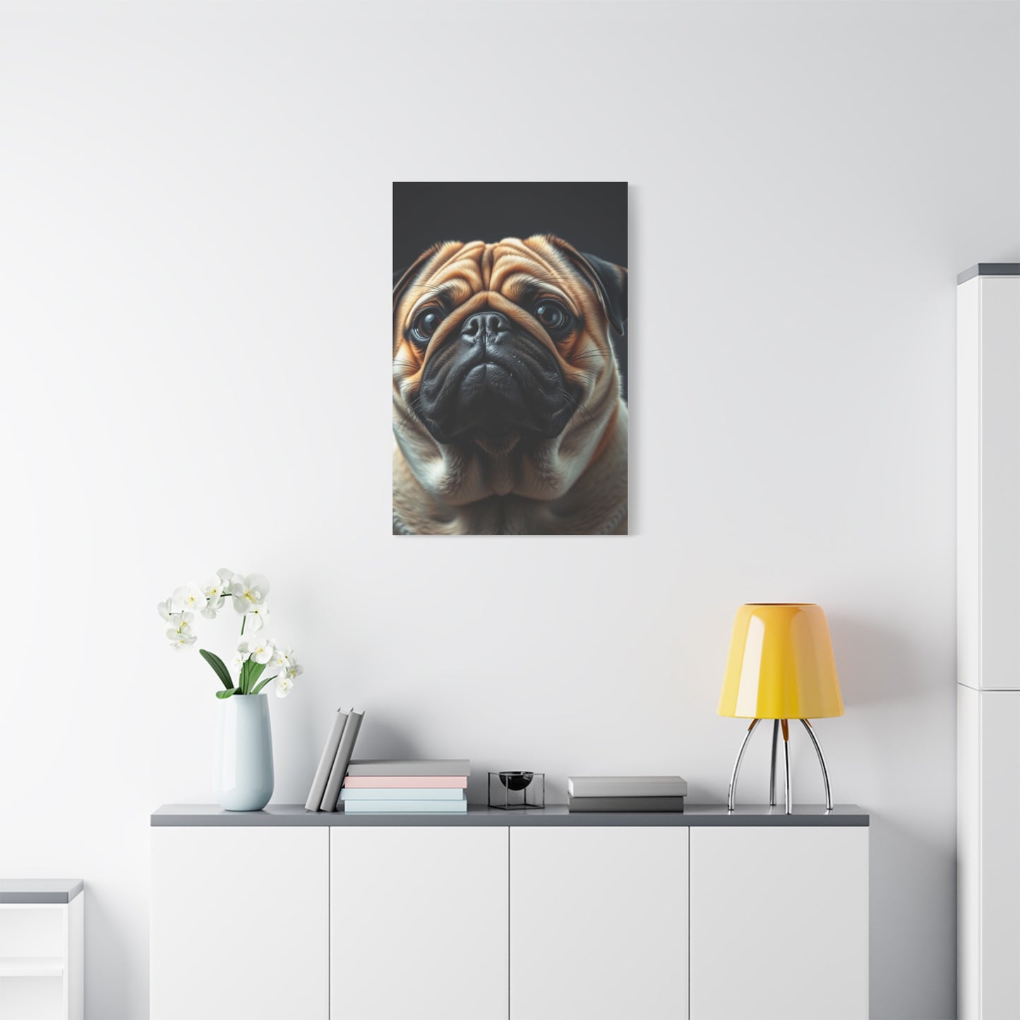 Supreme Pug Art Collection Wall Art & Canvas Print