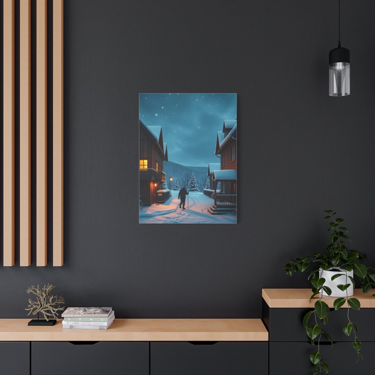Nordic Ethereal Canvas Wall Art & Canvas Print