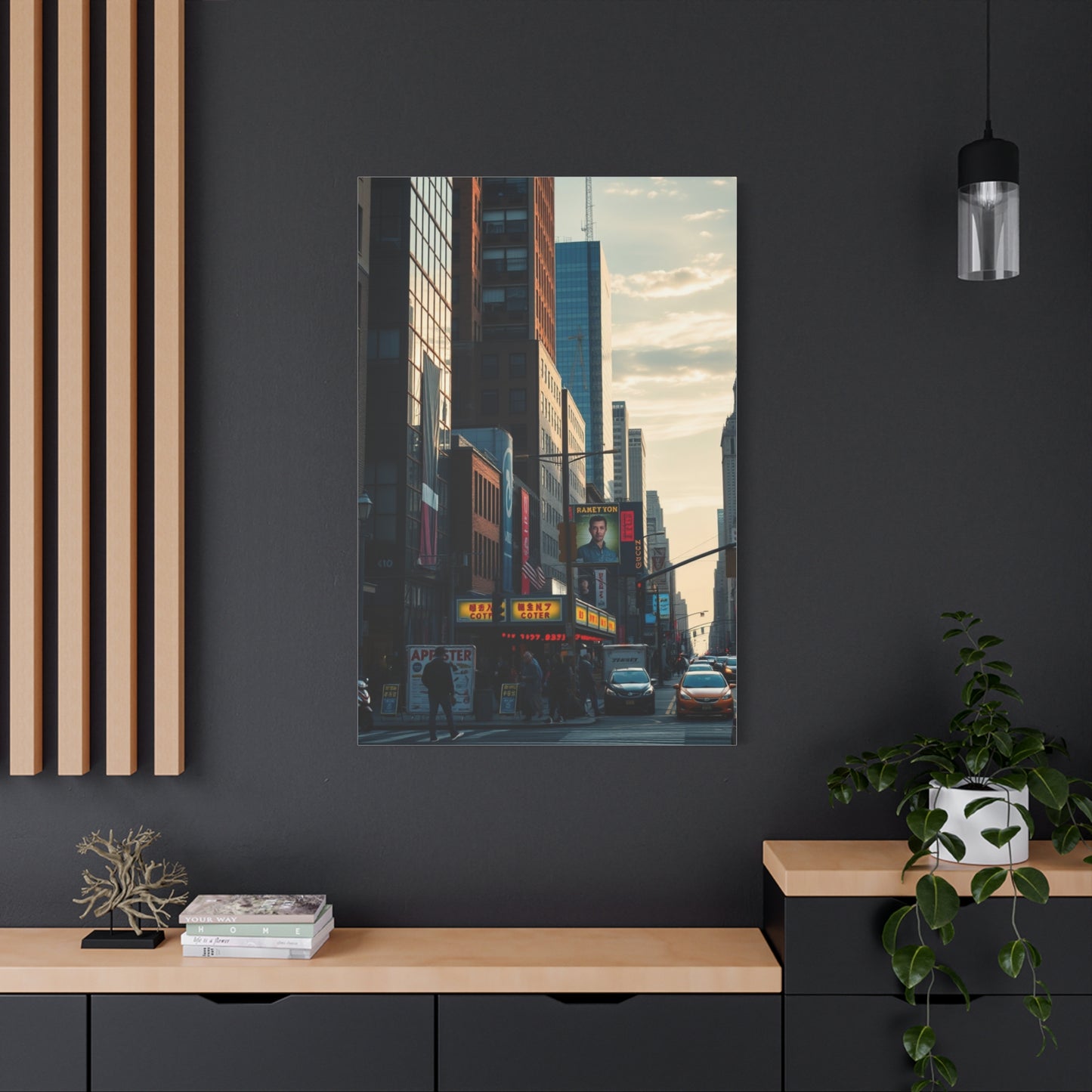 Times Square Luminosity Wall Art & Canvas Print
