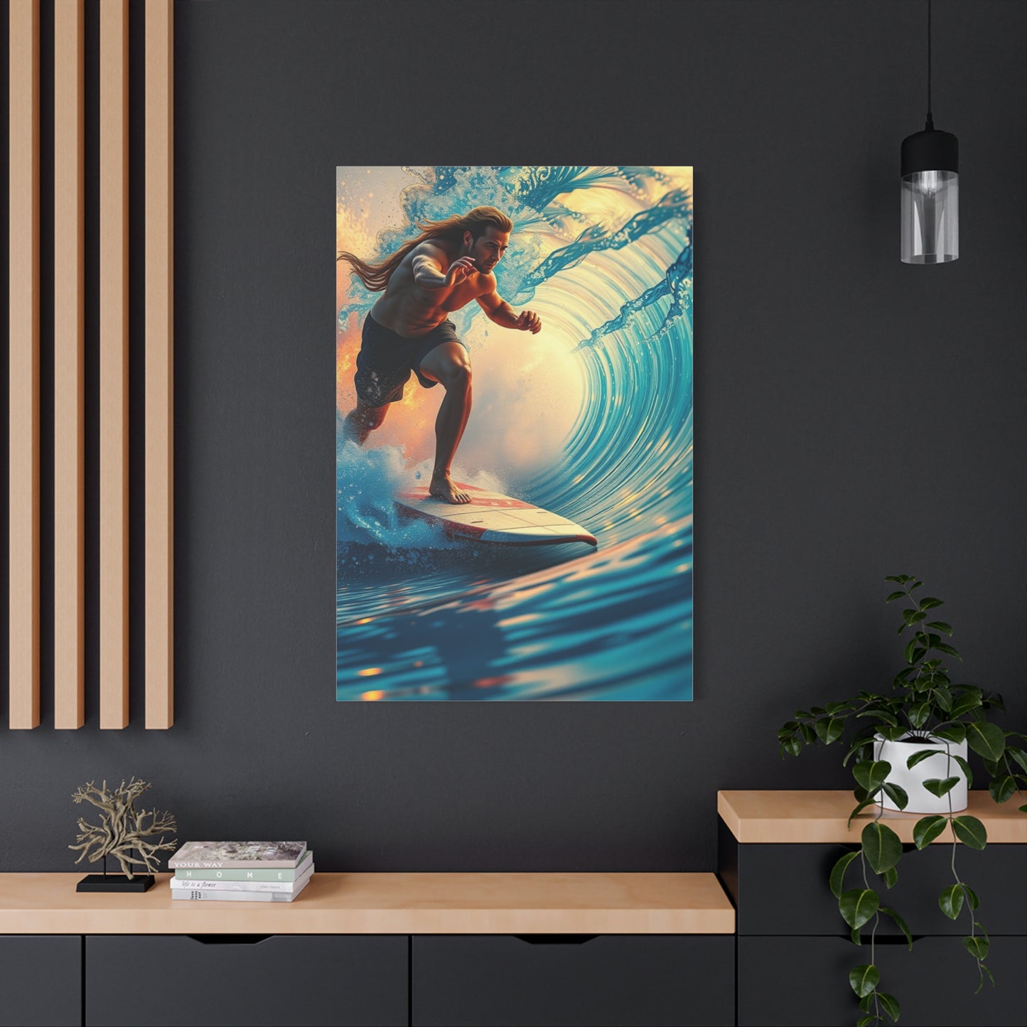 Luxe Surfscape Canvas Wall Art & Canvas Print
