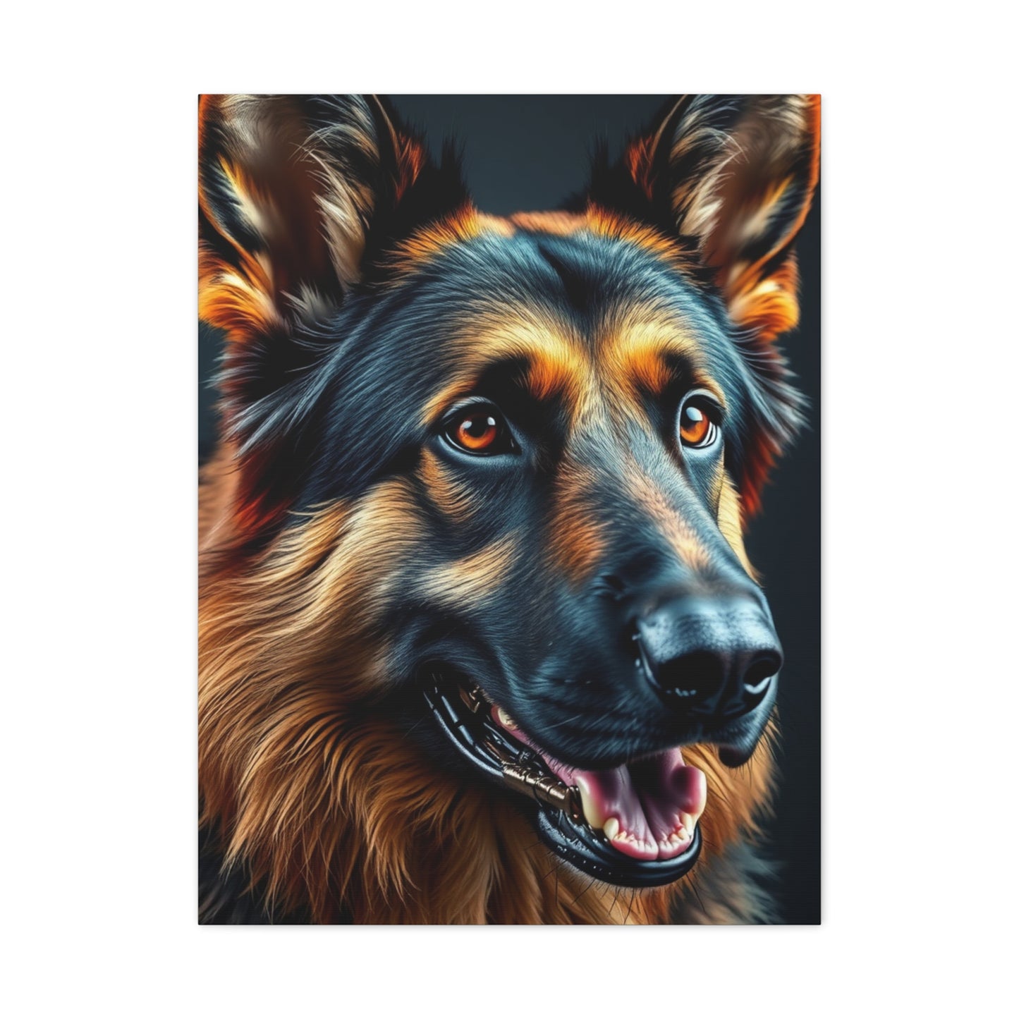 German Shepherd Art Supreme Gallery Wall Art & Canvas Print