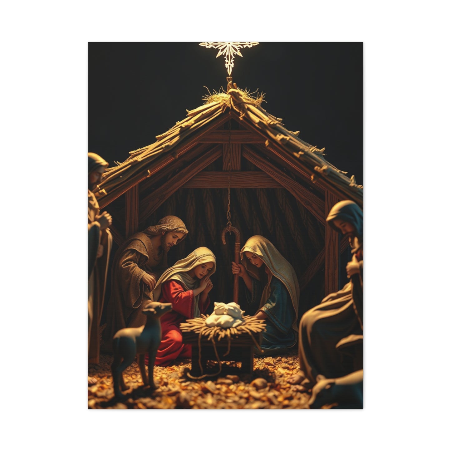 Serene Advent Panorama Wall Art & Canvas Print