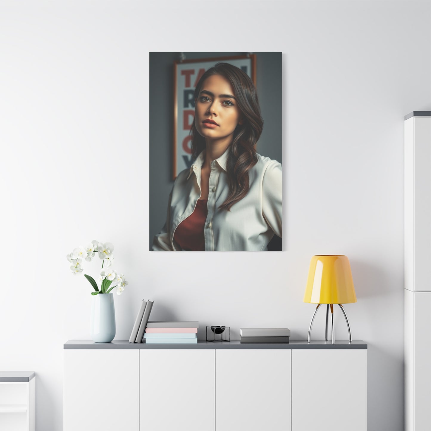 Lavish Office Composition Wall Art & Canvas Print