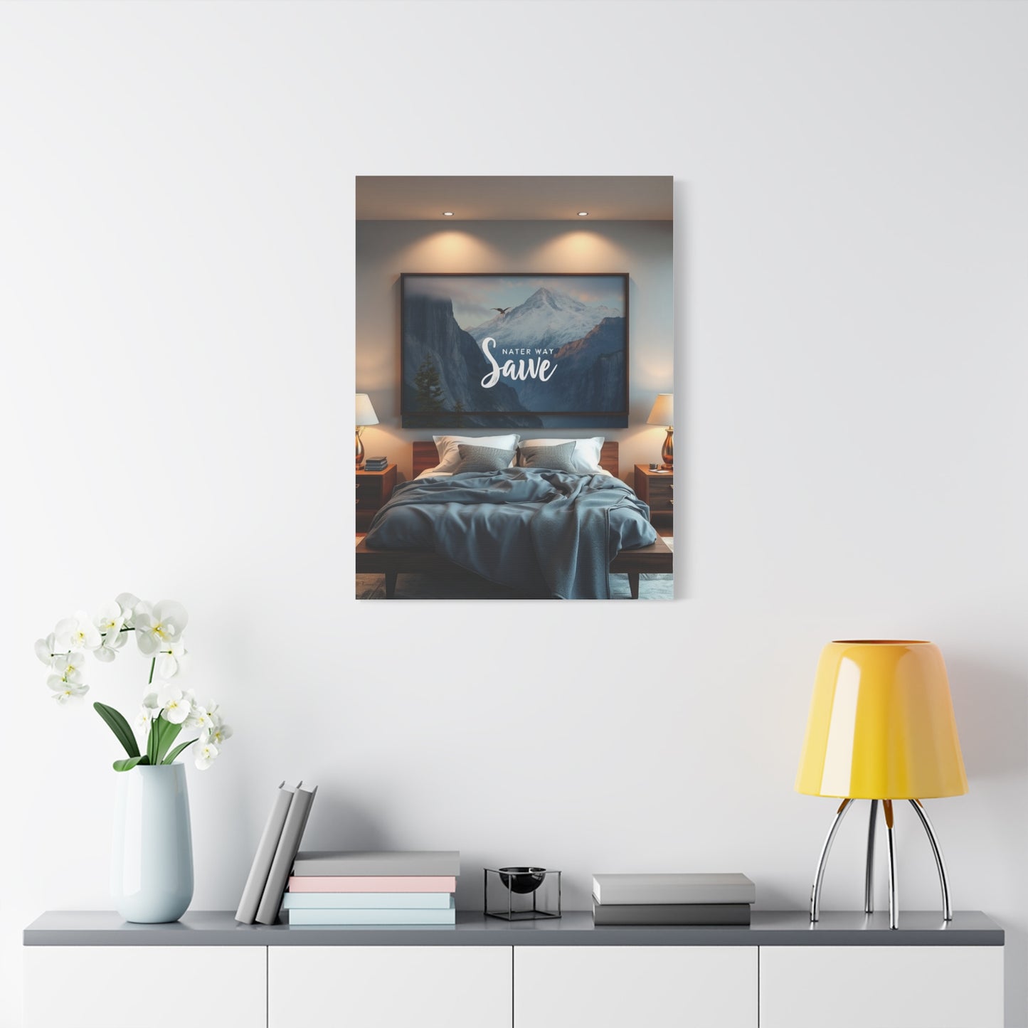 Scenic Nature Bedroom Art Luxury Canvas Wall Art & Canvas Print