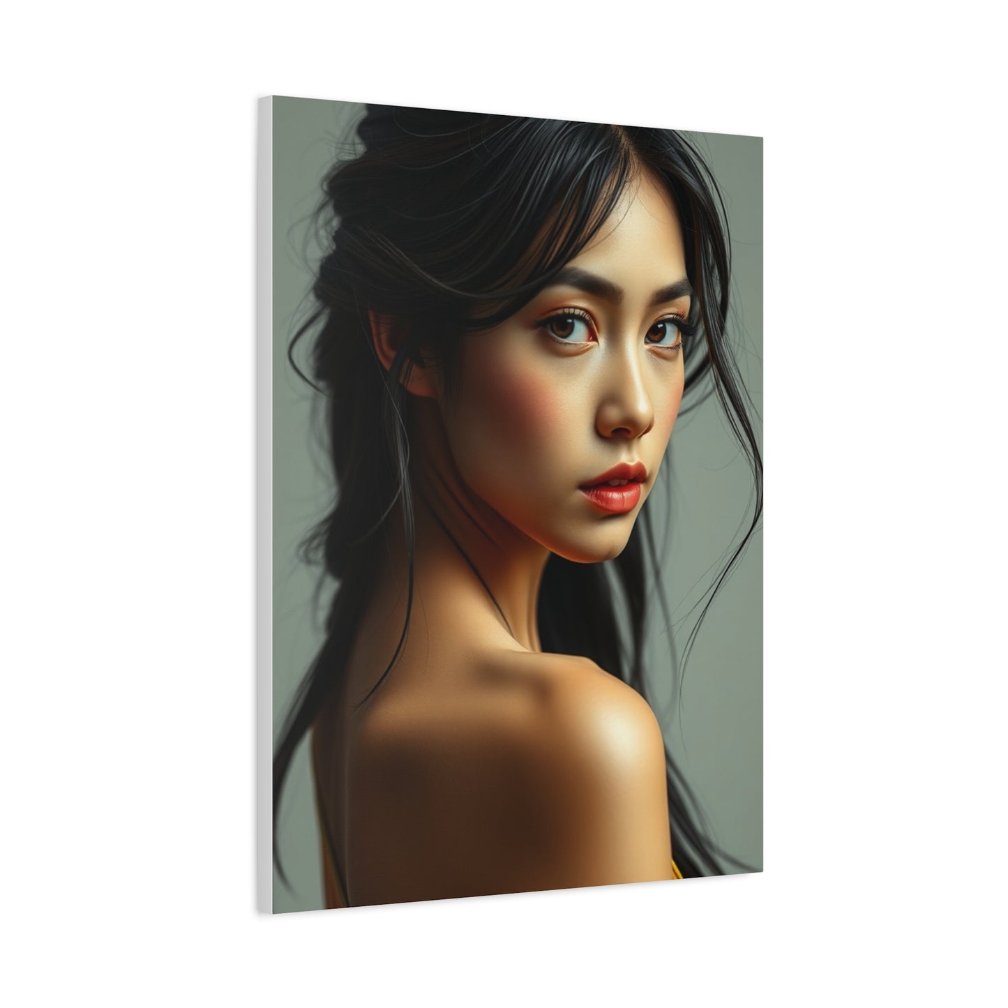 Chic Dame Illustration Wall Art & Canvas Print