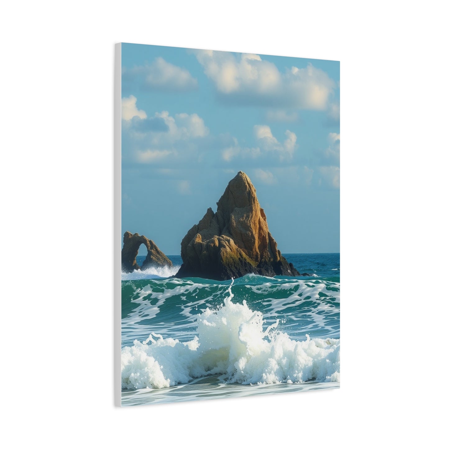 Beachfront Tranquility Art Wall Art & Canvas Print
