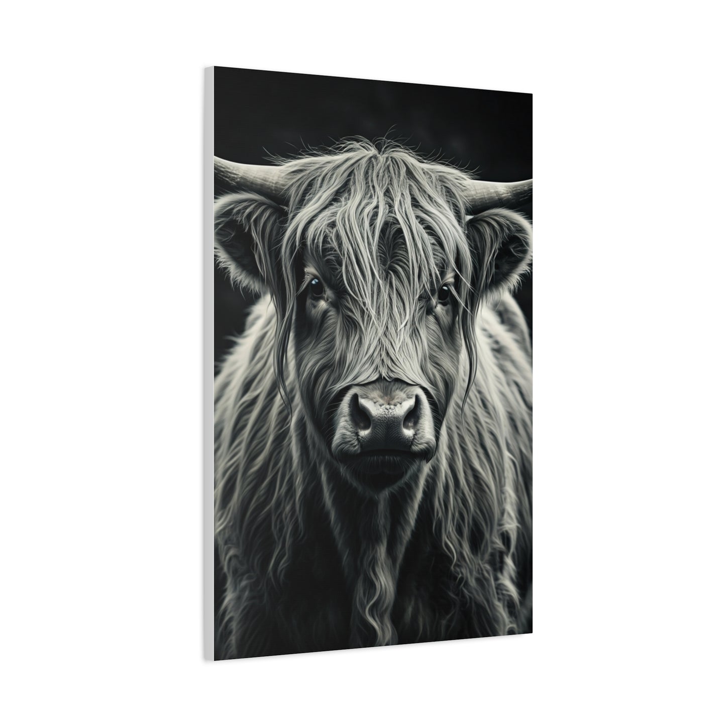 Highland Longhorn Portrait Wall Art & Canvas Prints
