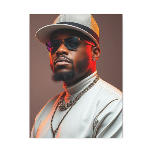 R&B, Soul Music Art Luxury Canvas Wall Art & Canvas Print
