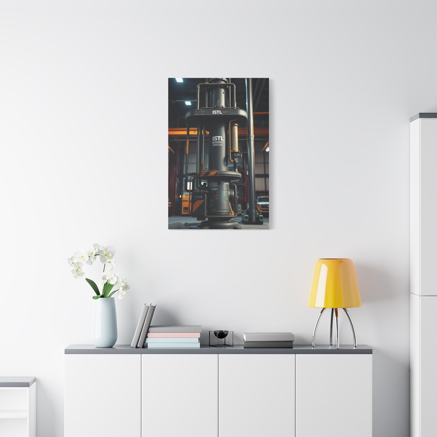 Vision Industrial Art Art Wall Art & Canvas Print