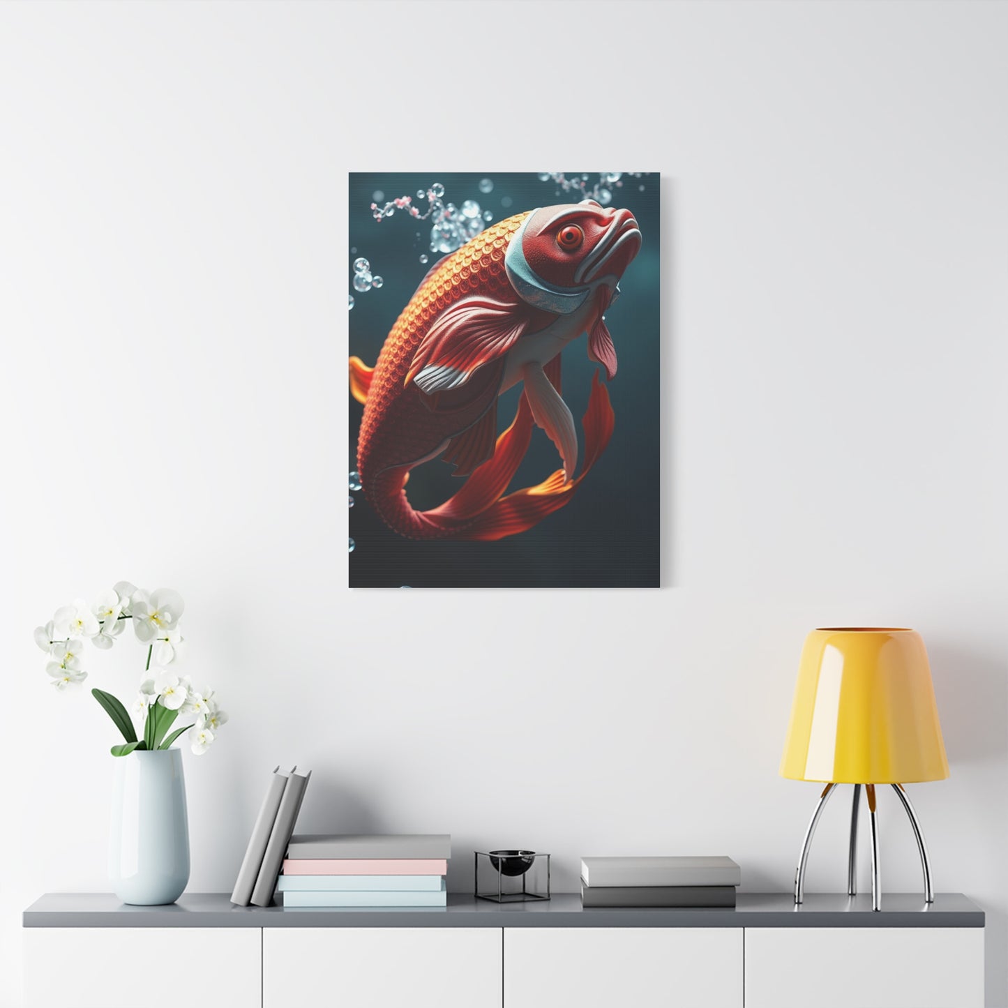 Piscean Dreamscape Canvas wall art & canvas print