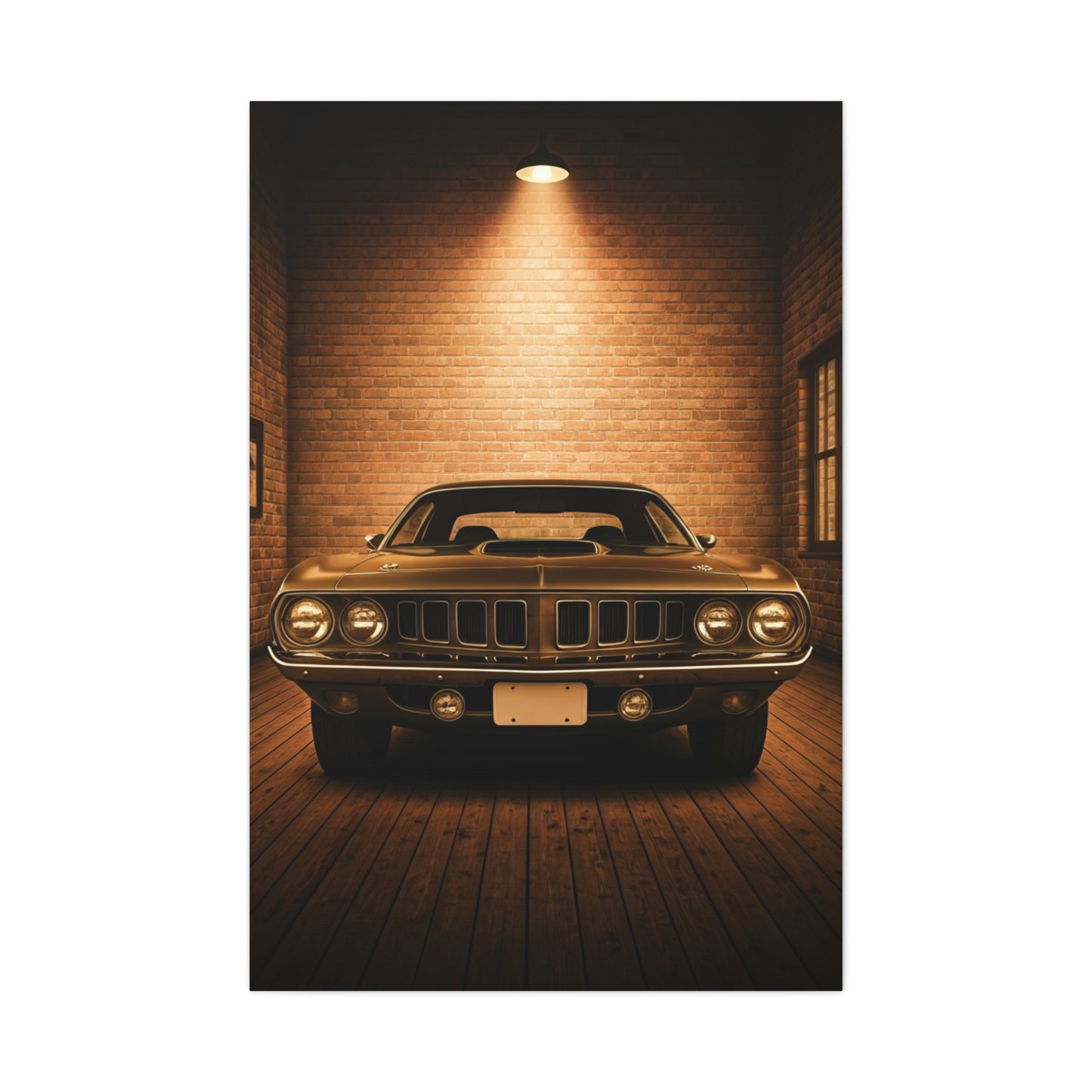 Plymouth Barracuda Cuda Vintage Garage Wall Art & Canvas Prints
