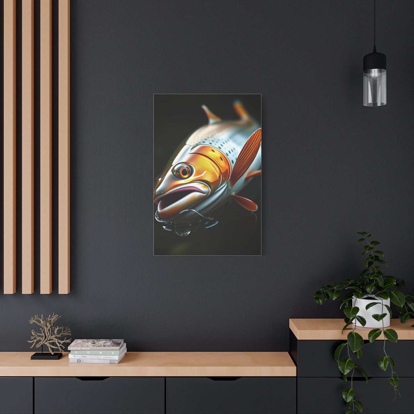 Masterpiece Trout Art Vision Wall Art & Canvas Print