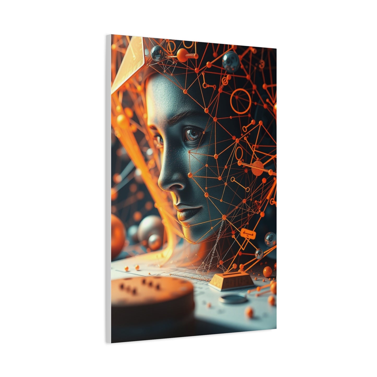 Vision Mathematics Art Art Wall Art & Canvas Print