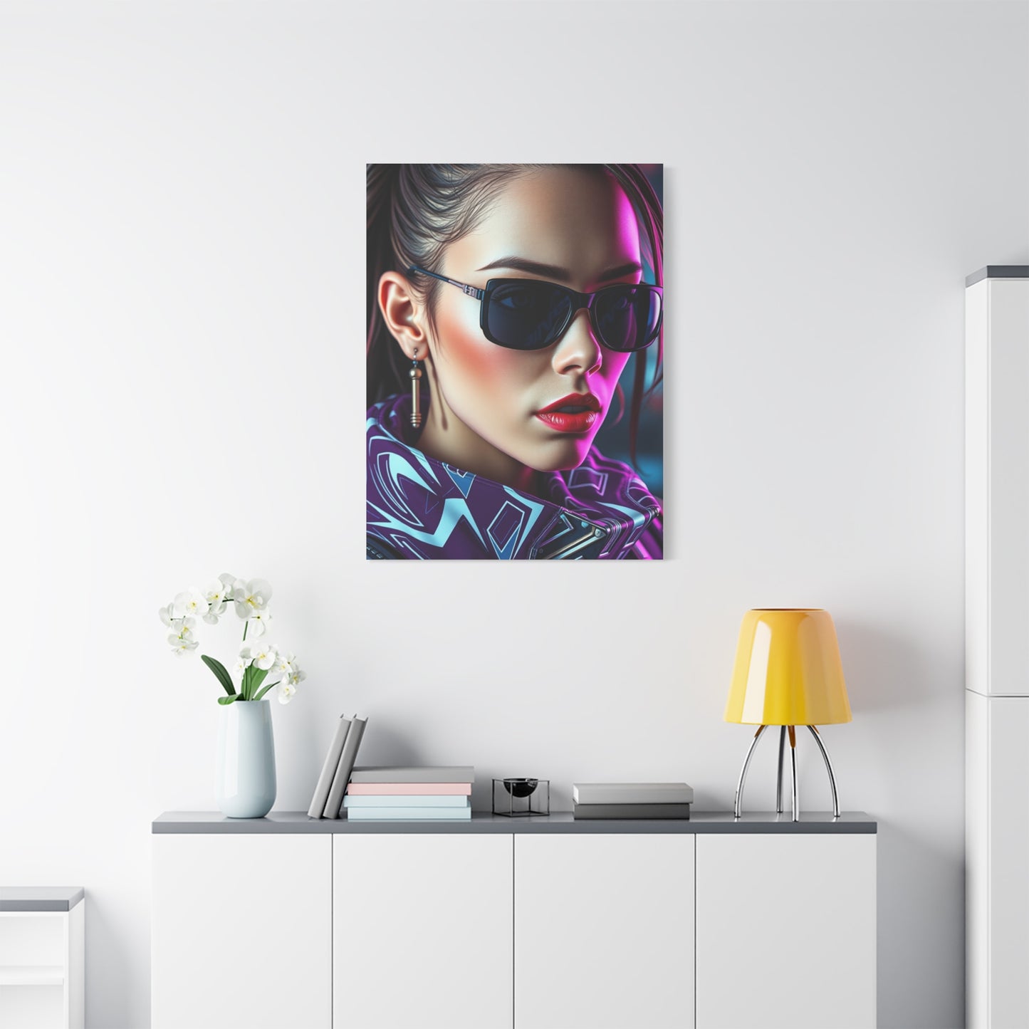 Supreme Cyberpunk Art Collection Wall Art & Canvas Print