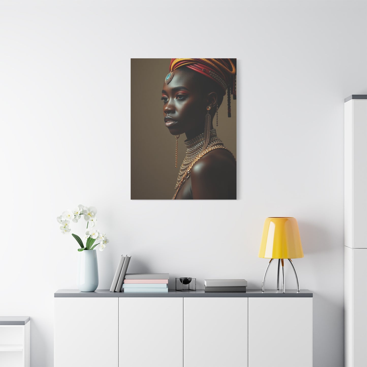 Elite Afrofuturism Art Vision Wall Art & Canvas Print