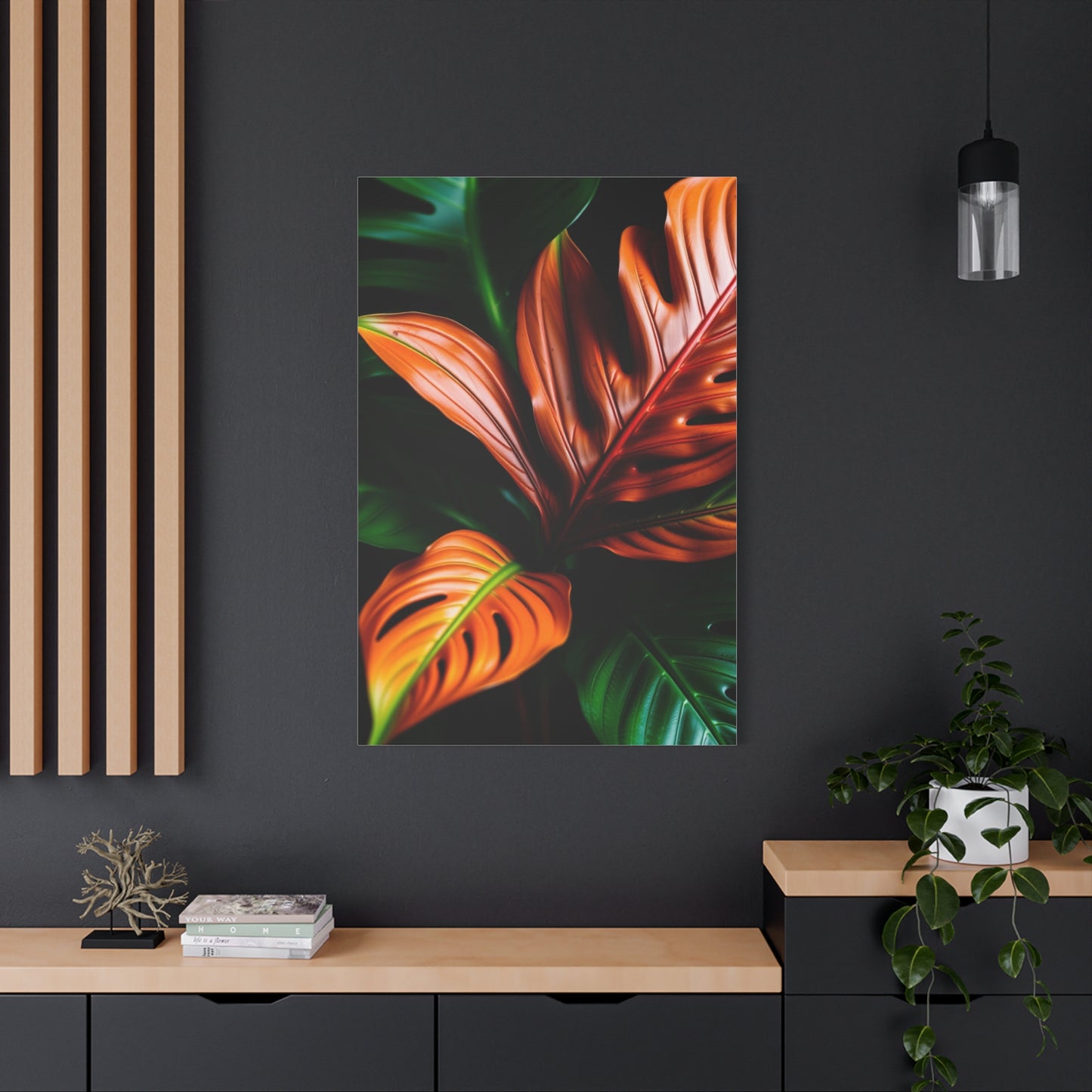Masterpiece Monstera Plant Art Vision Wall Art & Canvas Print
