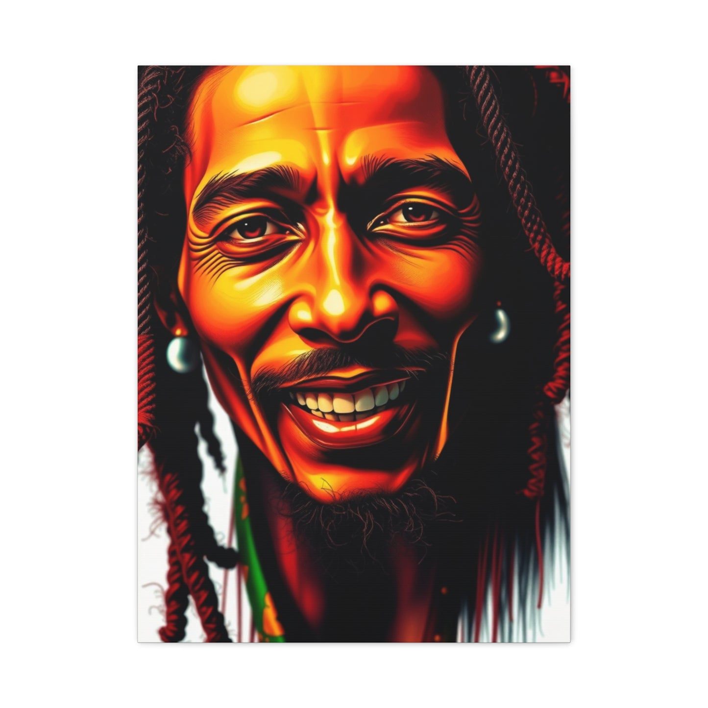 Ethereal Rhythm Portrait Wall Art & Canvas Print