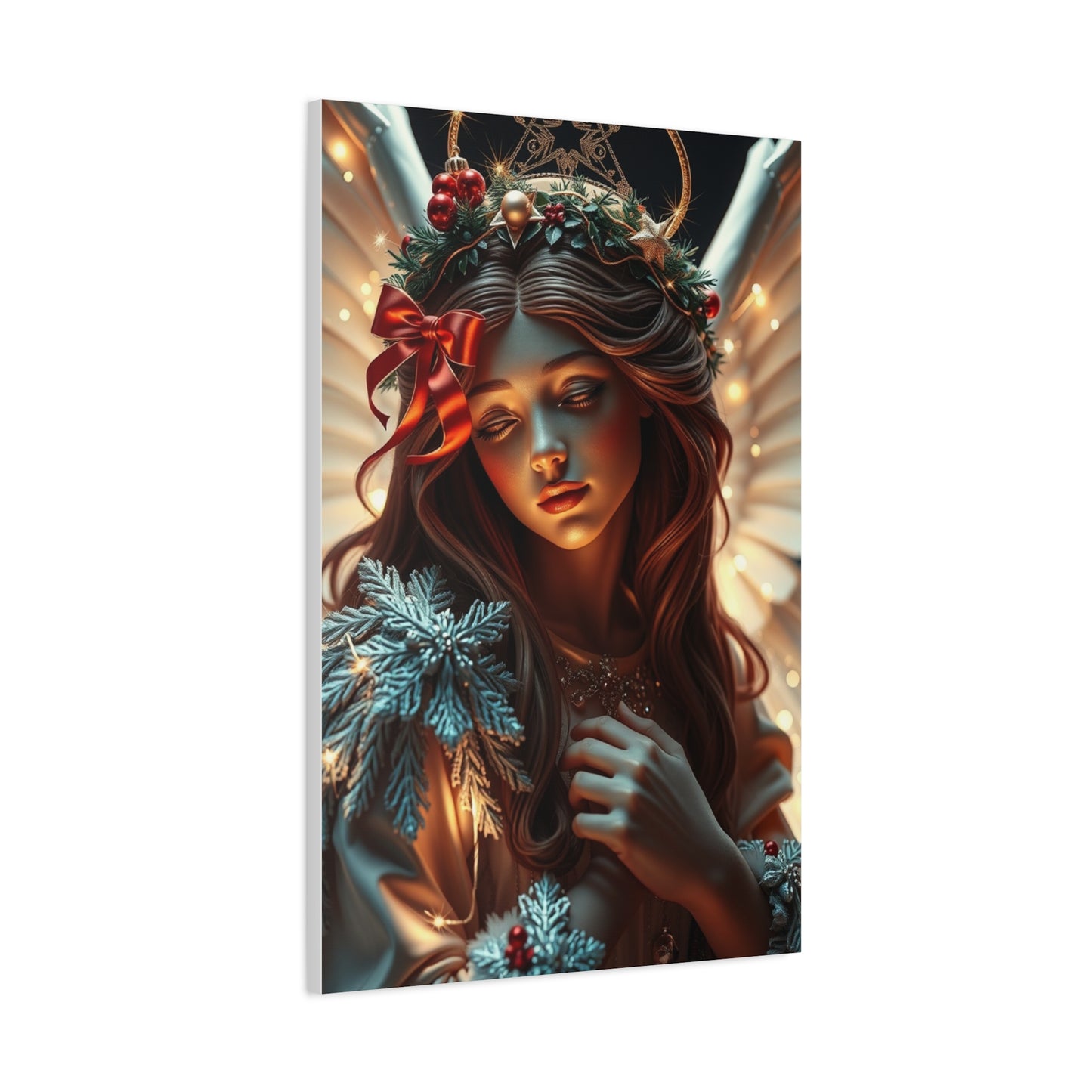 Christmas Angel Art Luxury Canvas Wall Art & Canvas Print