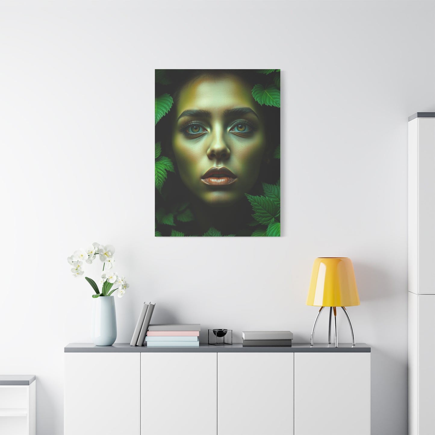 Sage Elegance Painting Wall Art & Canvas Print