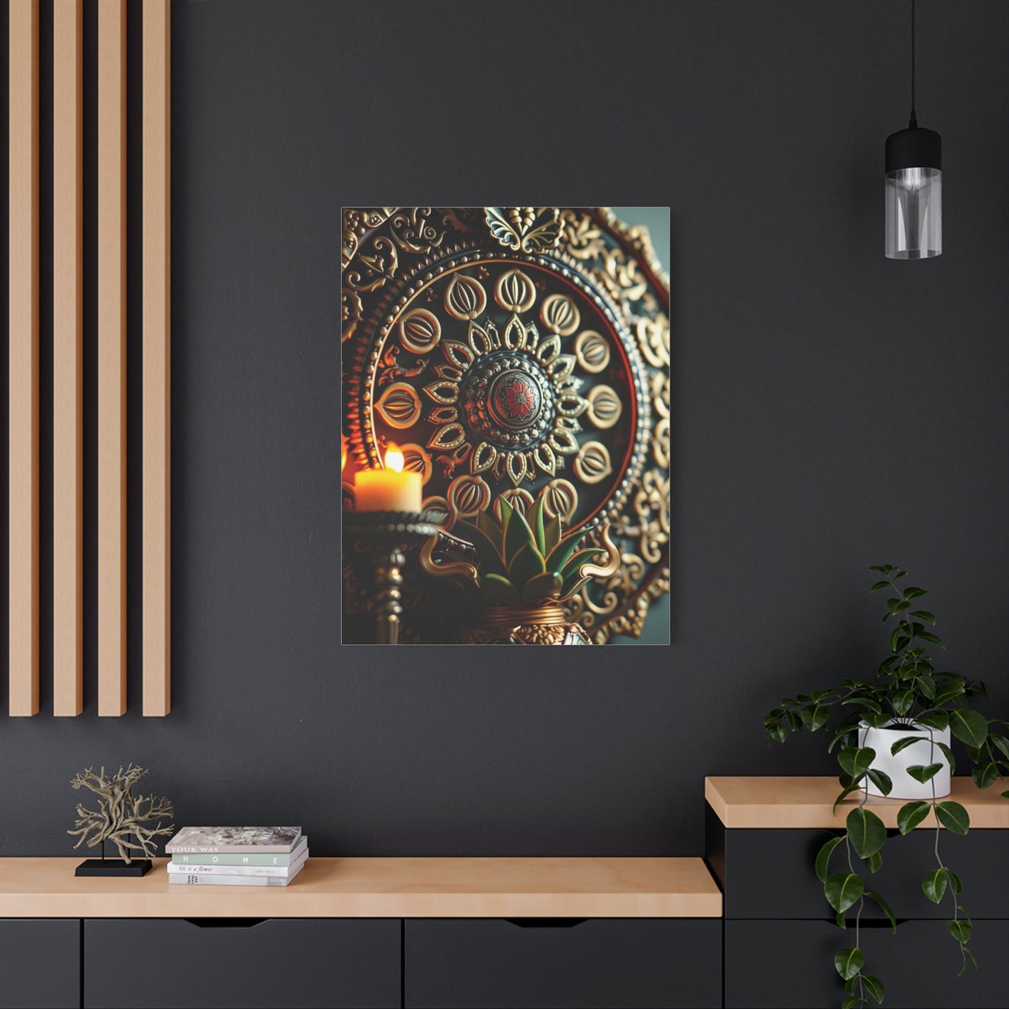 Vision Indian Decor Art Art Wall Art & Canvas Print